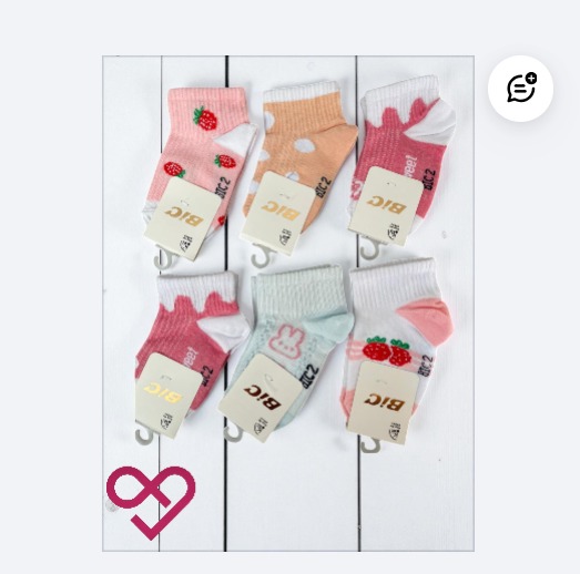 جوراب فانتزی بچگانه